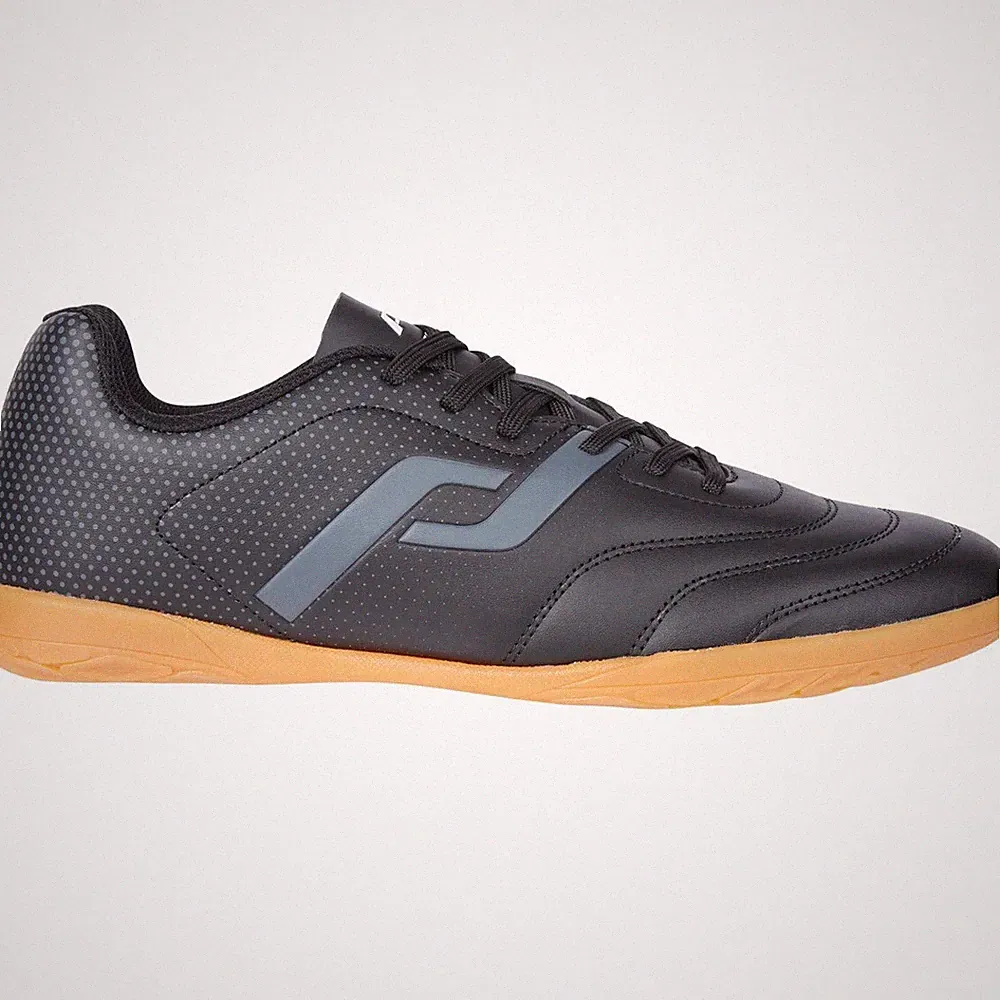 PRO TOUCH Herren Hallenfußballschuhe IND CLASSIC V IN Schwarz Indoor rutschfest