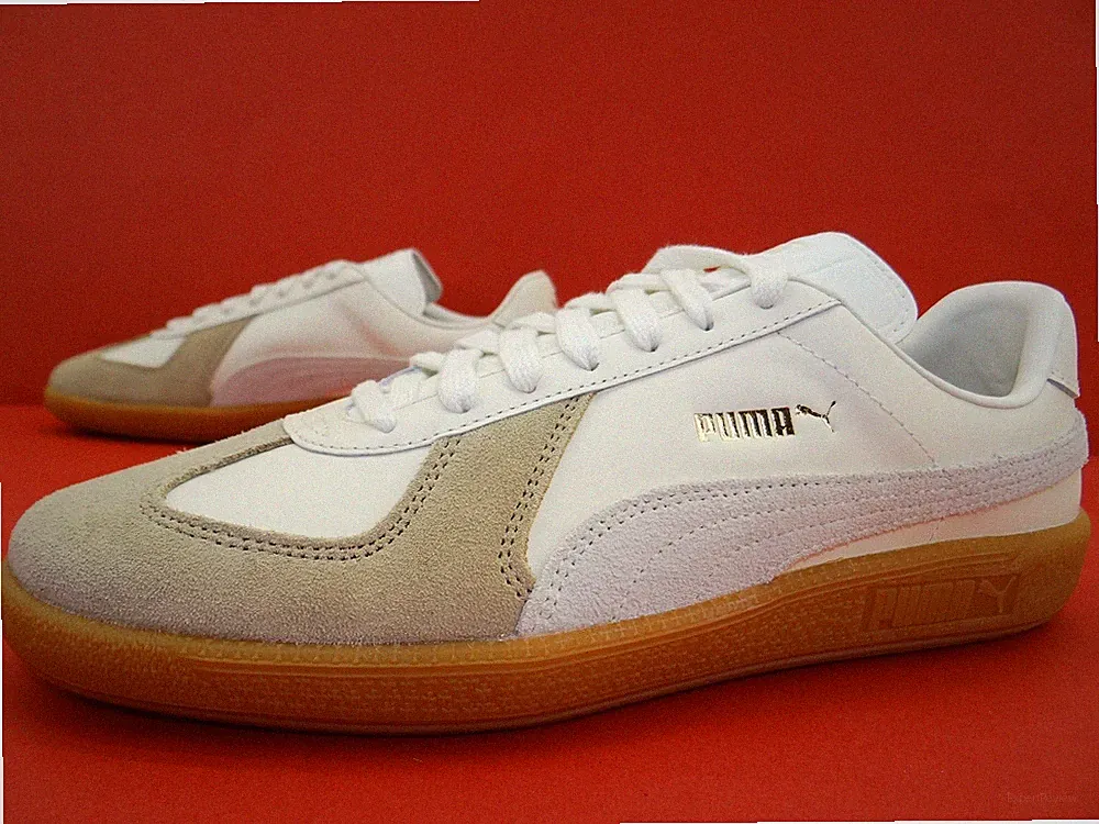 Puma Army Trainer Sneaker Turnschuhe Laufschuhe Unisex Schuhe Gr.42 Beige