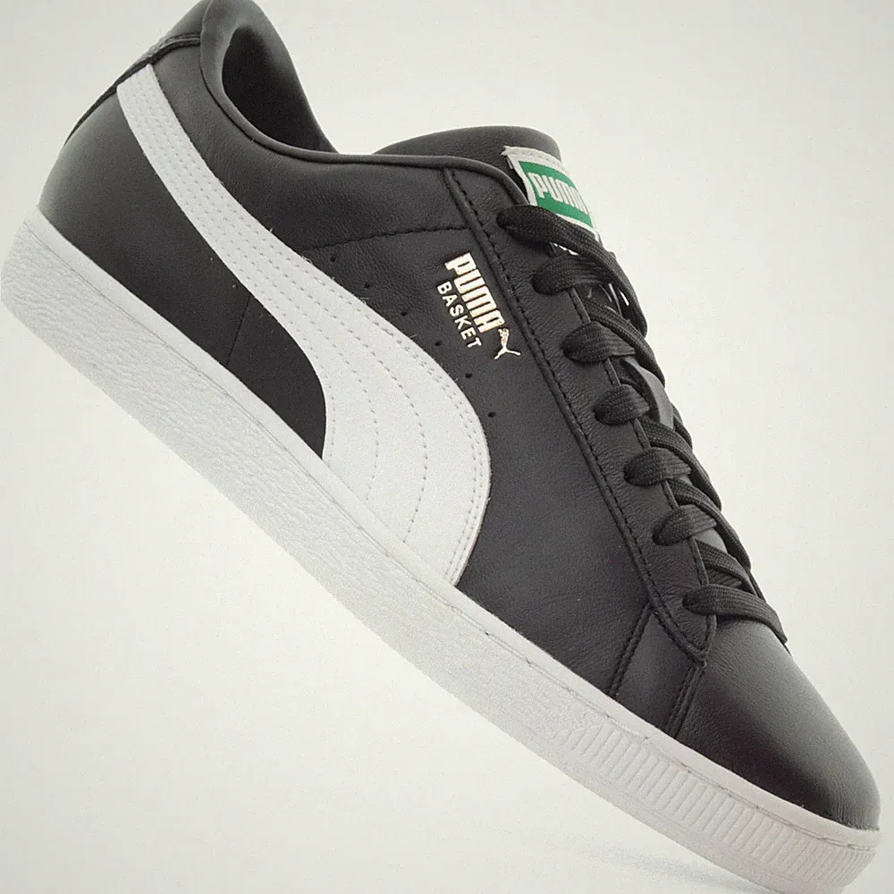Puma Basket Classic XXI Herrenschuhe Sport Laufschuhe Sneaker Schwarz 374923 04