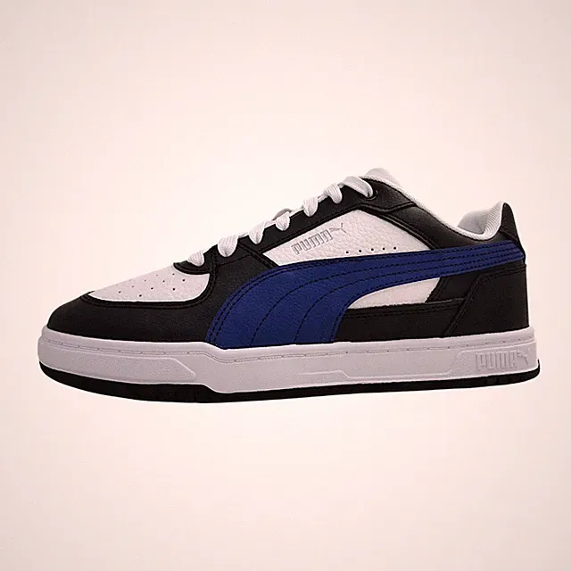 Puma Caven Sportschuhe Kinder Sneaker low Weiß Freizeit