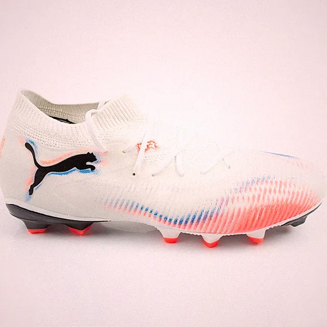 Puma Future 8 Match FG/AG Herren Fußballschuhe Stollenschuhe Nockenschuhe Weiß