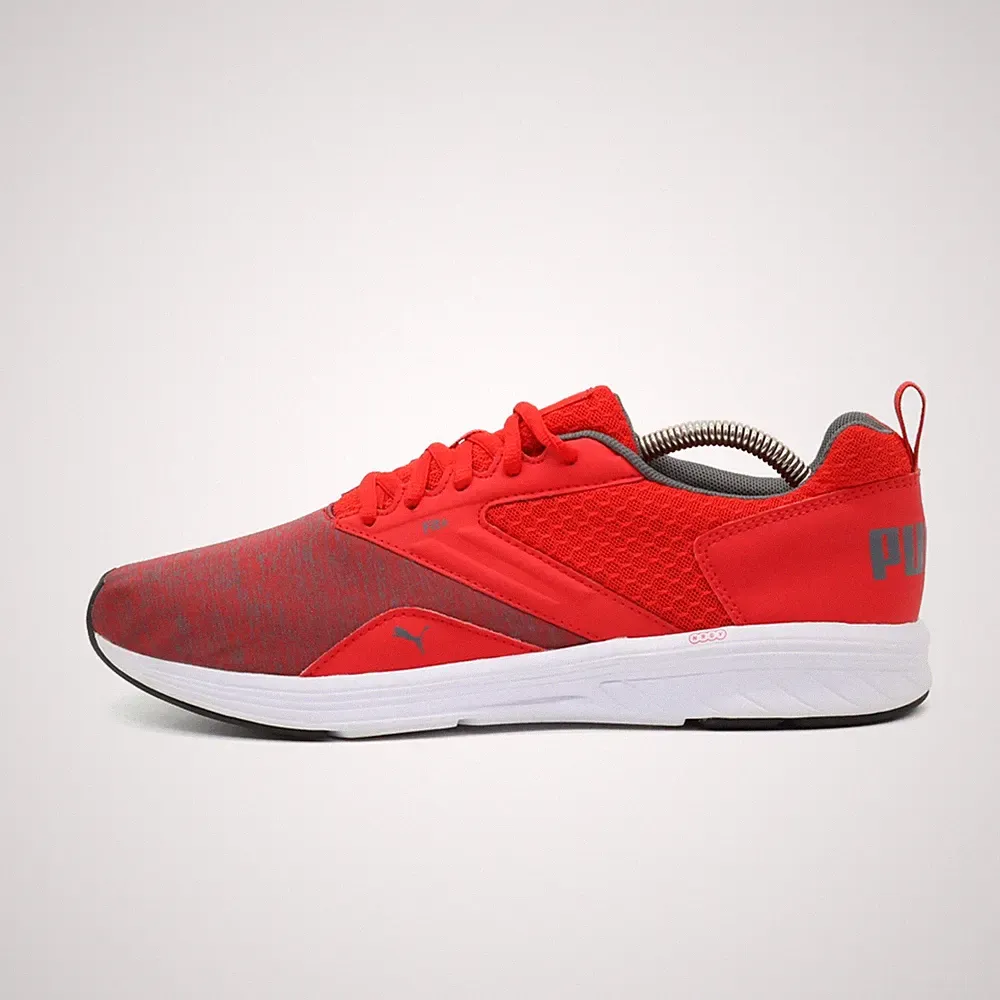 PUMA Herren 190556-11 Laufschuhe Rot Mesh Low-Top Atmungsaktiv Sneaker EU 42,5