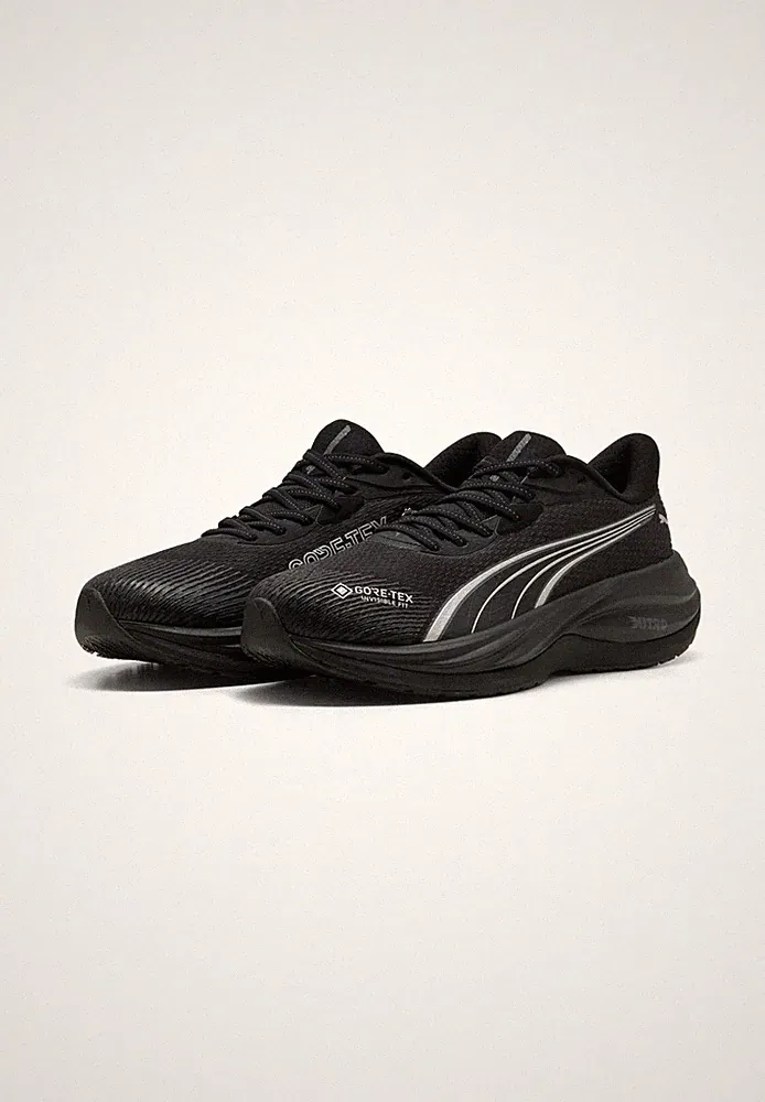 Puma Herren ELECTRIFY NITRO 5 Laufschuh Black Silver