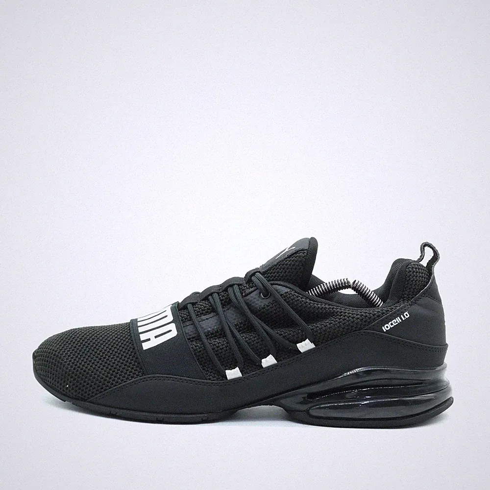 PUMA Herren Iocell 1.0 Sportschuh Schwarz Mesh Atmungsaktiv Laufschuh EU 45