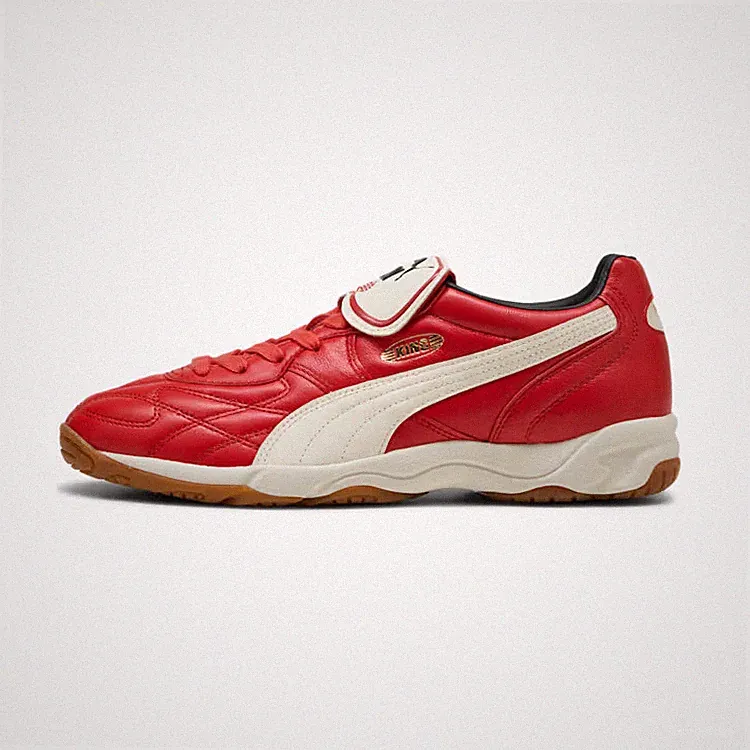 Puma Herren King Hallenschuhe in Rot