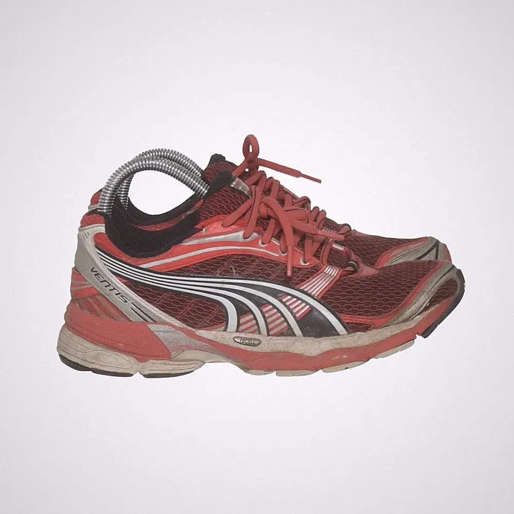 Puma, Laufschuhe, Größe: 40, Ventis, Rot/Grau, Herren #sSE