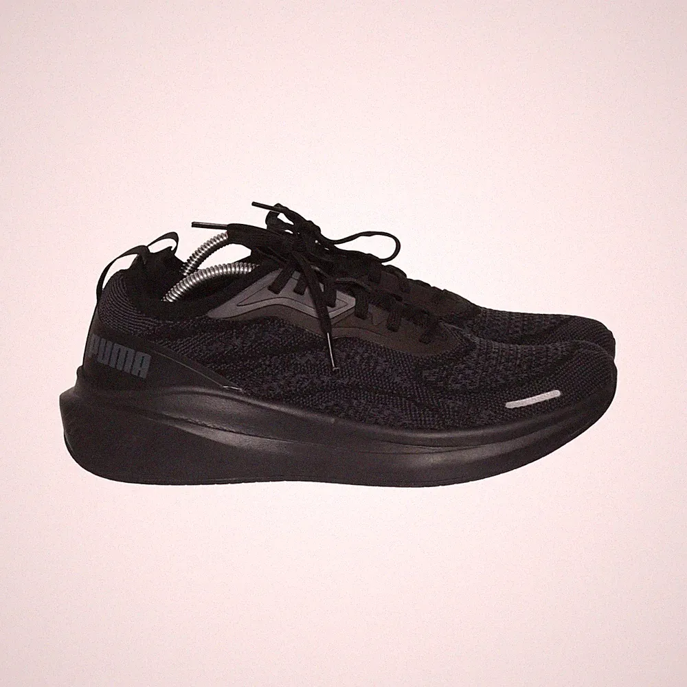 Puma, Laufschuhe, Größe: 44 1/2, model: ftr48, Schwarz/Grau, Herren #3m0