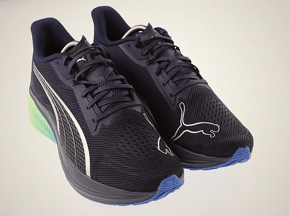 Puma Laufschuhe Herren Blau EU 43 Darter Pro Fade Dunkelblau