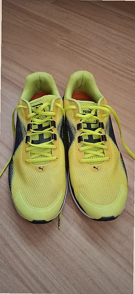 Puma Laufschuhe / Running Schuhe Herren Gr. 44,5 Neon Gelb – FAASFOAM+