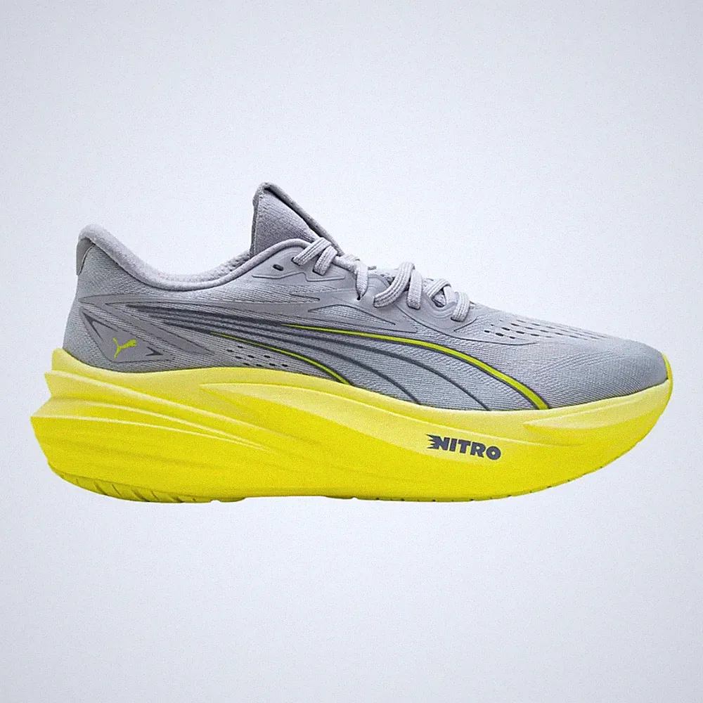 Puma Mag Max NITRO 2 Herren Laufschuh Vibram-Silver-Lux-Lime