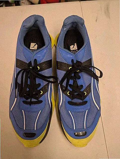 Puma Nitefox Offroad Sneaker Schuhe Gr. UK 11 Top Zustand gepflegt & ordentlich