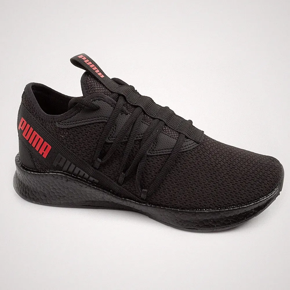 Puma NRGY Star Herren Laufschuhe Running Sneaker Sportschuhe Schwarz Rot