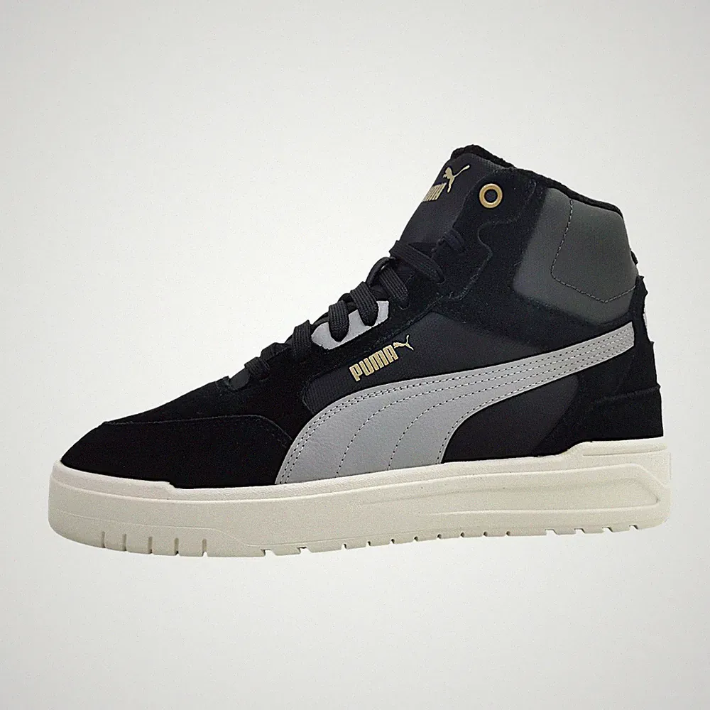 Puma Shuffle Downtown MID WIR Sportschuhe Herren Sneaker Schwarz Freizeit