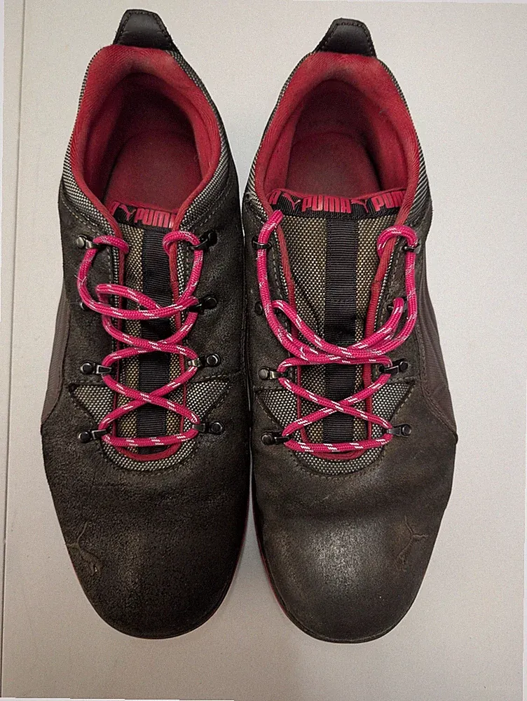Puma Silicis Sneaker Gr. UK 10,5 Walking/Wanderschuhe ölgegerbtes Leder Obermaterial
