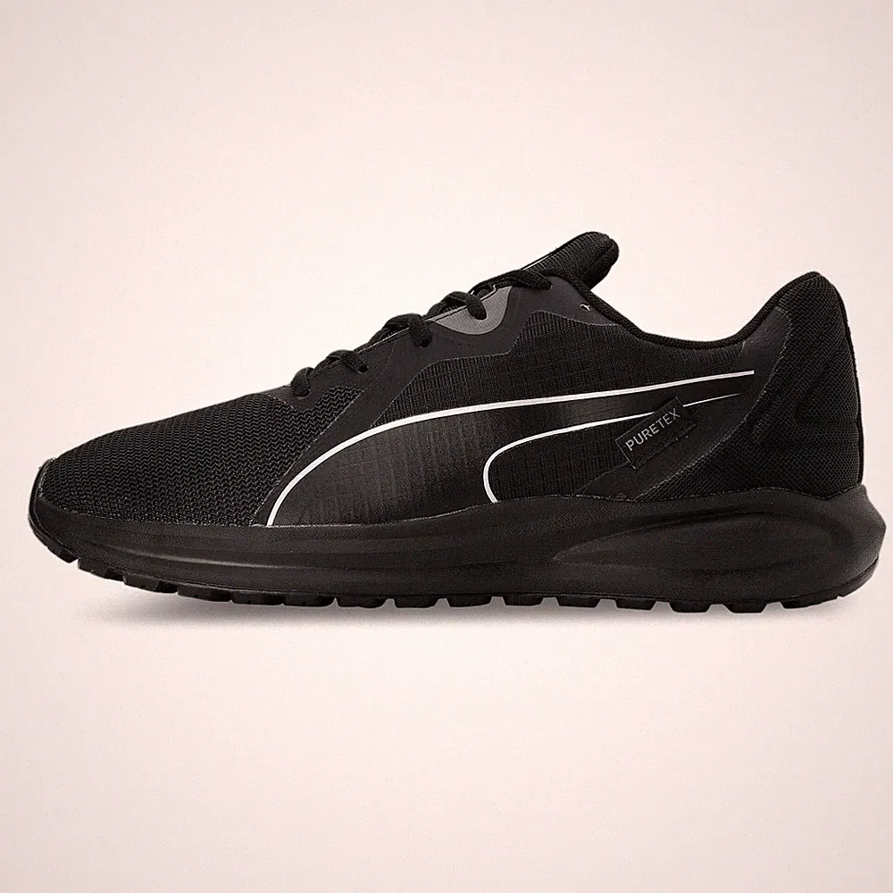 Puma Sneaker "Twitch Runner PTX" puma black-puma white Laufschuh mit PURETEX