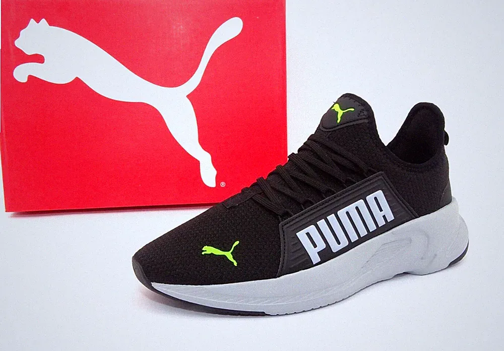 PUMA SOFTRIDE PREMIER SLIP-ON Sneaker Laufschuh Schuhe Turnschuhe Schwarz Gr. 42