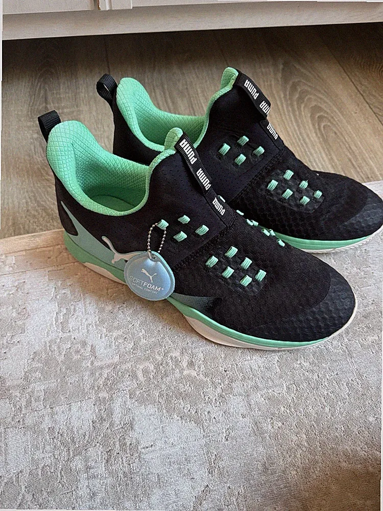 PUMA Sportschuhe Turnschuhe Laufschuhe Sneaker Zum Reinschlüpfen 44 5 Wie Neu