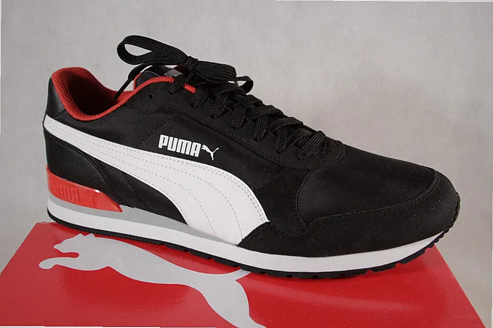 PUMA ST Runner Schnürschuhe Sneakers Halbschuhe Sportschuhe schwarz NEU!