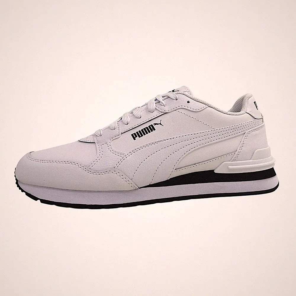 Puma ST Runner V4 L Sportschuhe Herren Trainingsschuhe Sneaker low Weiß