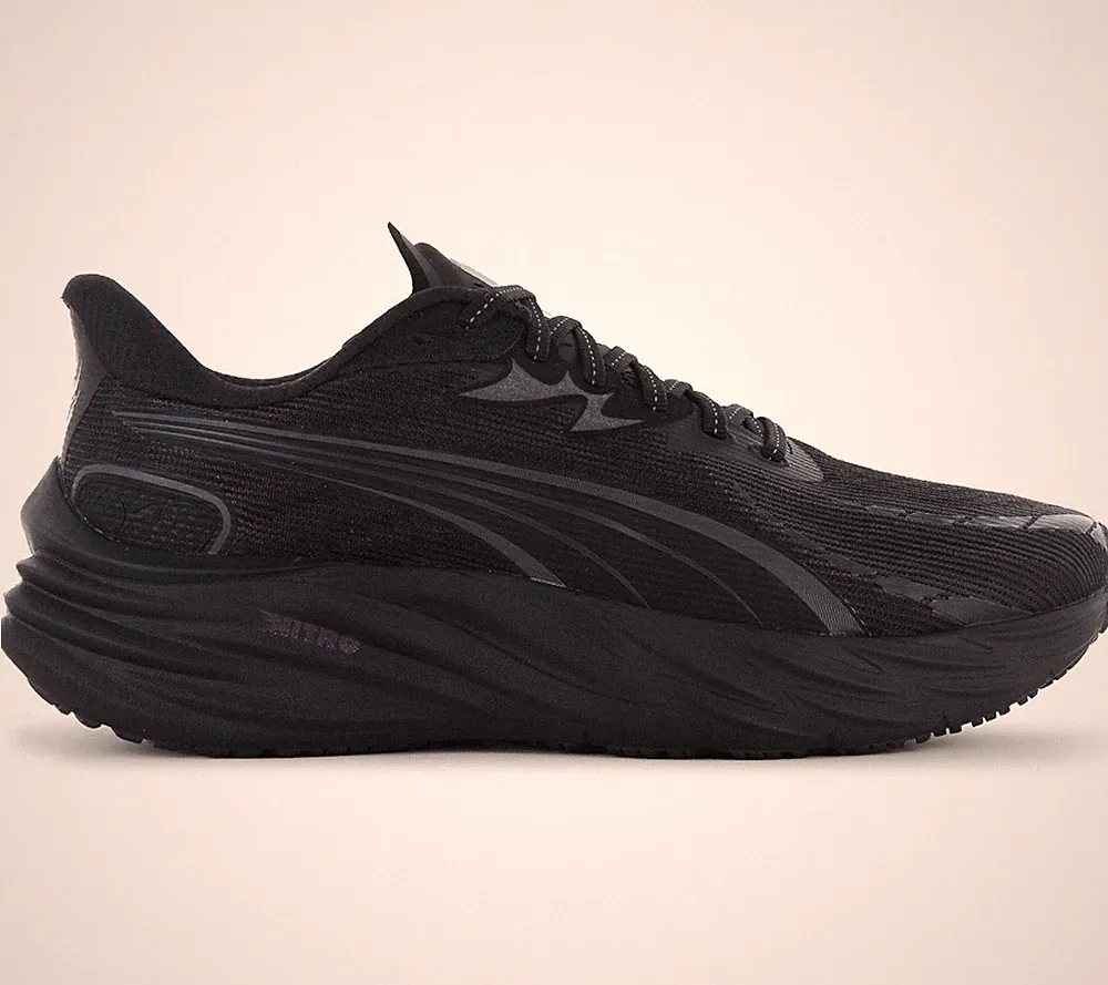 Puma Velocity NITRO 4 - Herren Laufschuhe Schwarz Running Schuhe 311140-04 NEU