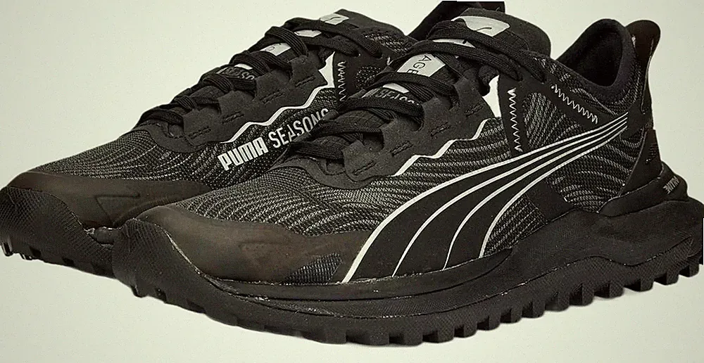 Puma Voyage Nitro 2 Herren Laufschuhe Gr. 44 Trekking Reflective