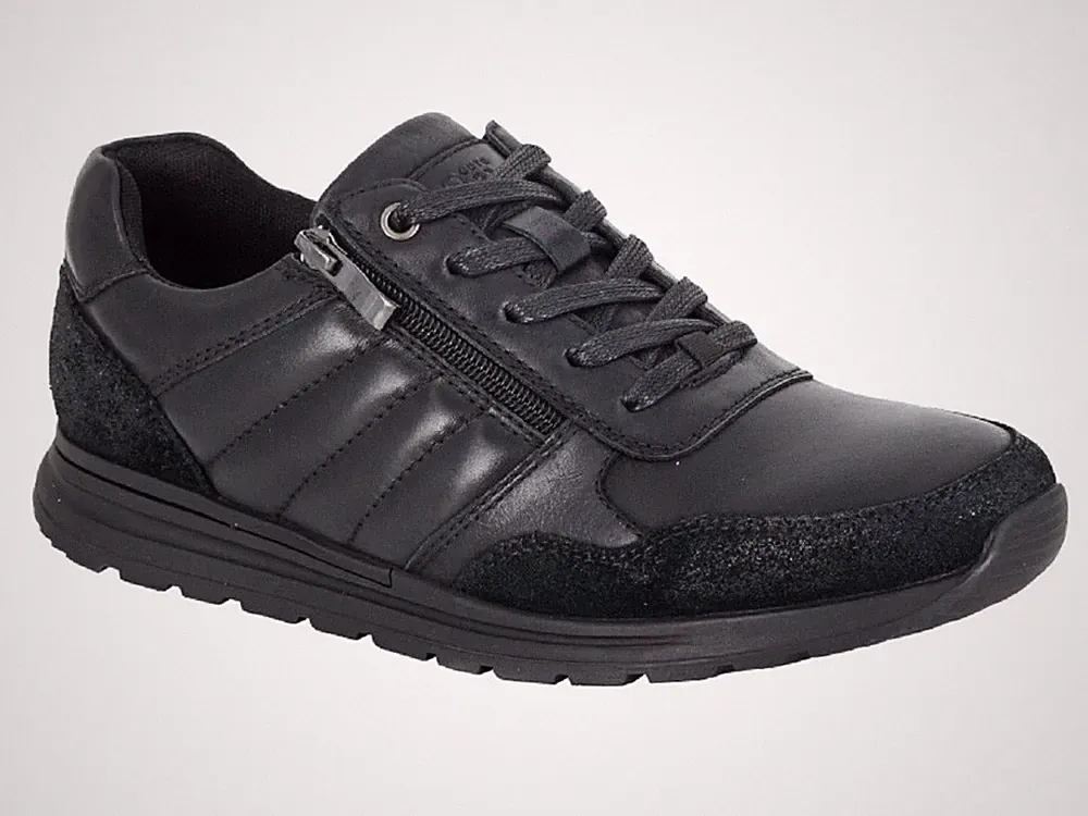 R21 Original M854 Herren Leder Comfort Smart 5 Eye Lace/Zip Freizeitschuhe