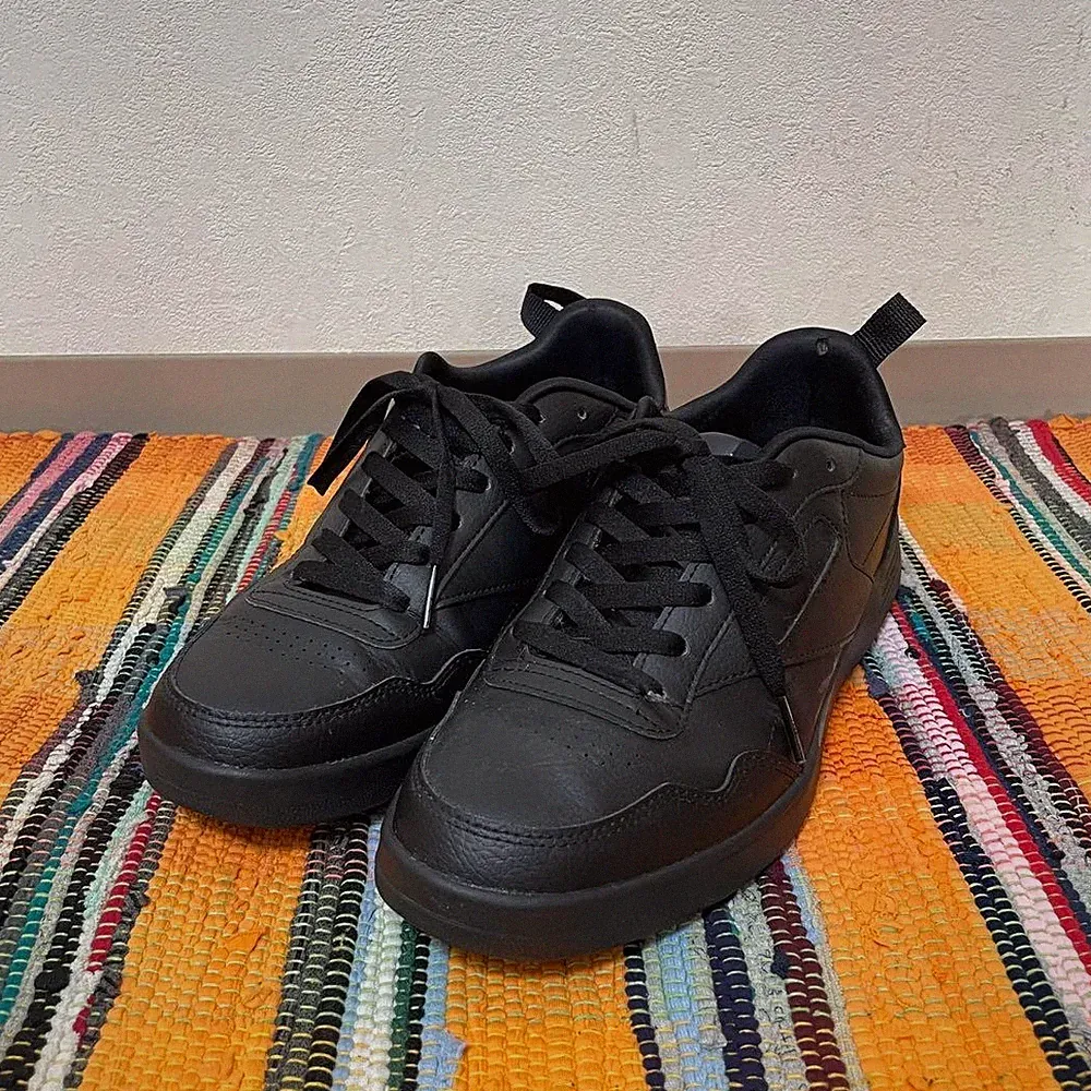 Reebok Club C 85 Herren Sneaker Schwarz Leder 26,5cm Top Zustand
