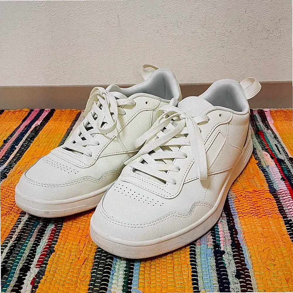 Reebok Club C 85 Weiß Leder Sneaker 26,5 cm Herren Gebraucht
