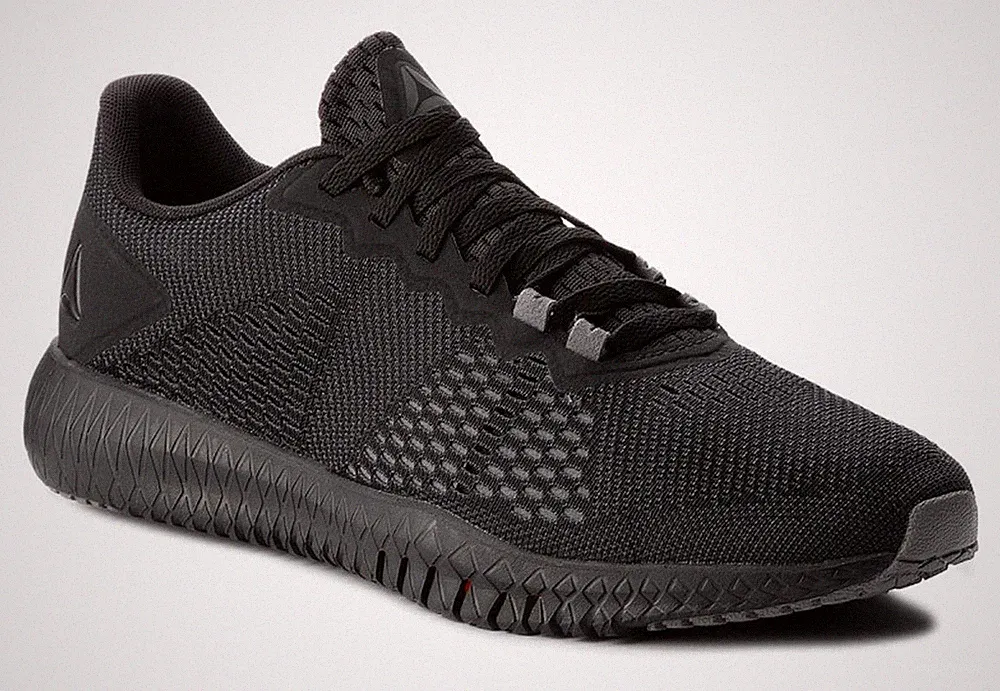 Reebok CN2586 FLEXAGON Mesh Sneaker Fitness Sport Training Schuhe 39 42 Schwarz