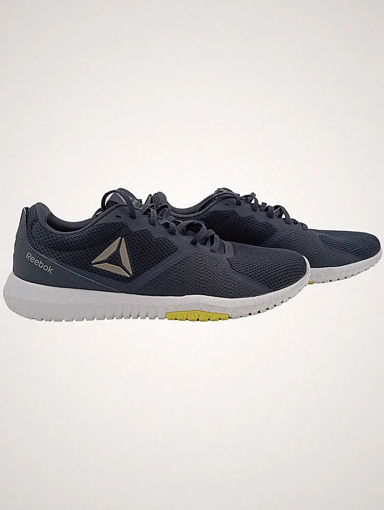 Reebok Flexagon Herren Sportschuhe Laufschuhe Mesh Blau Gr. 45.5