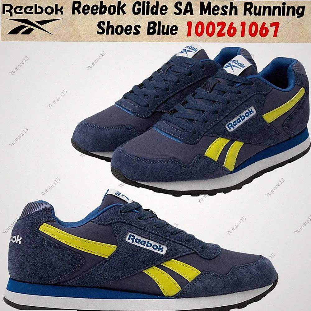 Reebok Glide SA Mesh Laufschuhe Blau 100261067 Herren Gr.