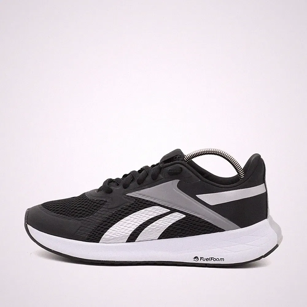 Reebok Herren FuelFoam Sneaker Schwarz Weiß Mesh ämpfend Laufschuhe EU 40.5