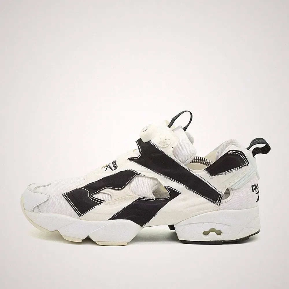 Reebok Herren Instapump Fury OG Laufschuh EU 44.5 Weiß/Schwarz AR1413