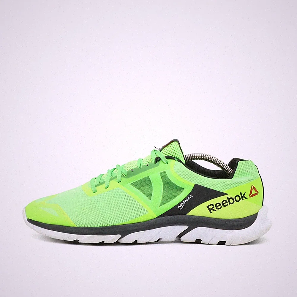 Reebok Herren V68311 Sneaker Neongrü Mesh Low-Top Running Laufschuh EU 44.5