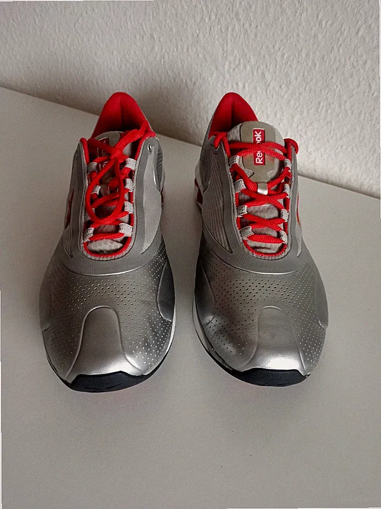 REEBOK Hexride Sneaker Turnschuhe Laufschuhe Sportschuhe Silber Gr. 42 NEU TOP