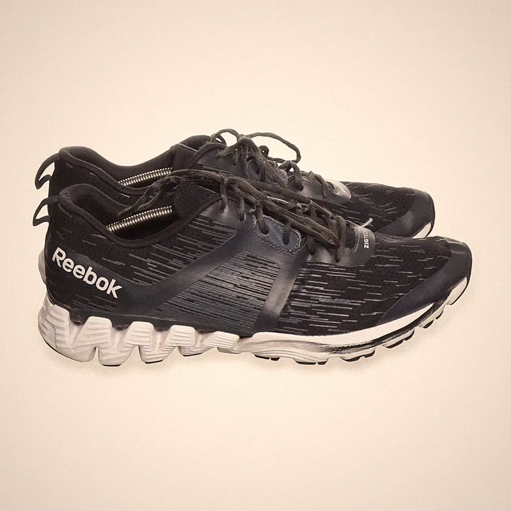 Reebok, Laufschuhe, Größe: 45 1/2, Schwarz, Herren #OgF