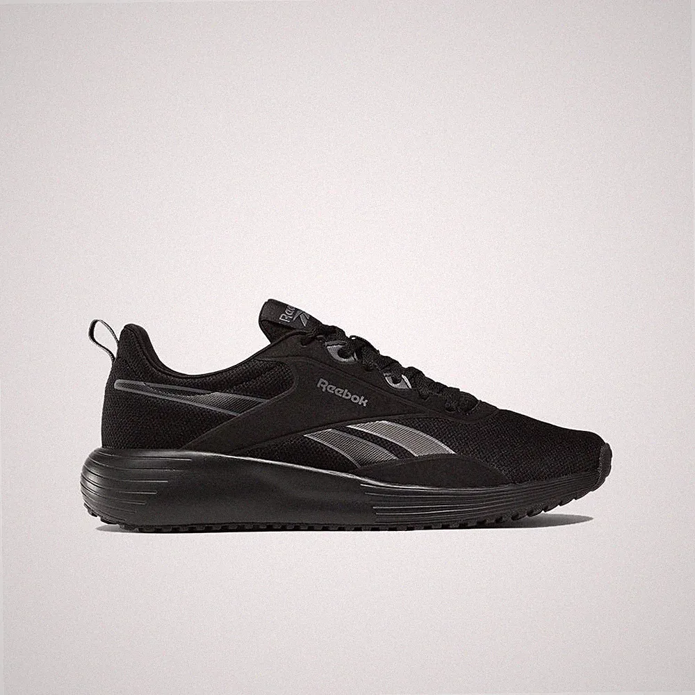 Reebok Lite Plus 4® ( Herren UK 9 EUR 43 ) leichte Laufschuhe / schwarz