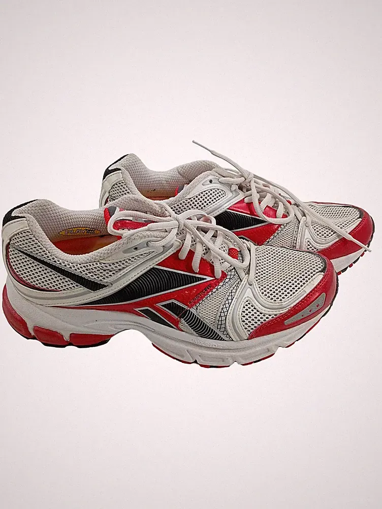 Reebok Premier Road Plus VI Laufschuhe Herren Gr. 41 Weiß Rot Schwarz