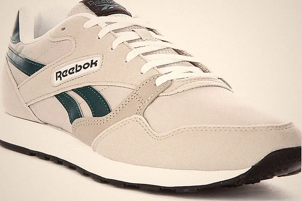 Reebok Ultra Flash Retro Laufschuhe Schnürschuhe Herren Stone UK 9-12