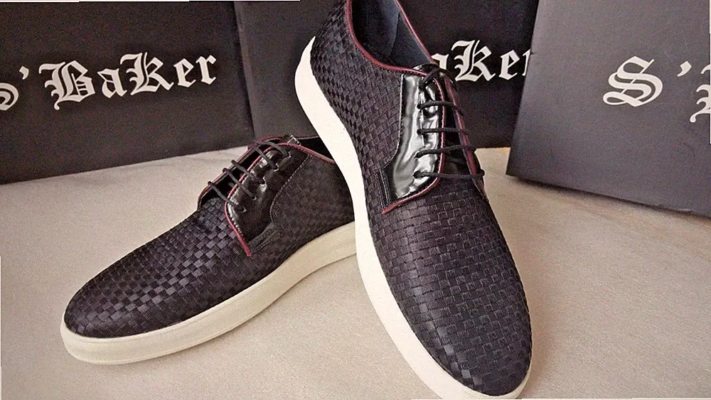 S' BAKER Mokassins / Schuhe Plateau leicht Herren Gr. EU42 Running Big 1 Size