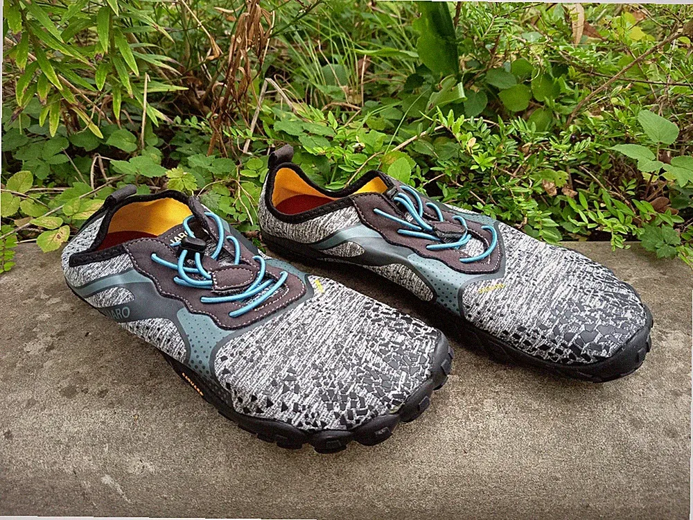 SAGUARO Barfußschuhe Herren Outdoor Sport Fitnessschuhe Traillaufschuhe Gr. 45