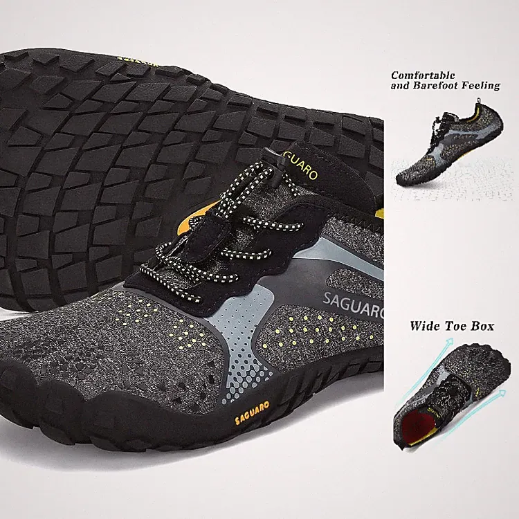 SAGUARO Barfußschuhe Traillaufschuhe Wassersportschuhe Gr. 3