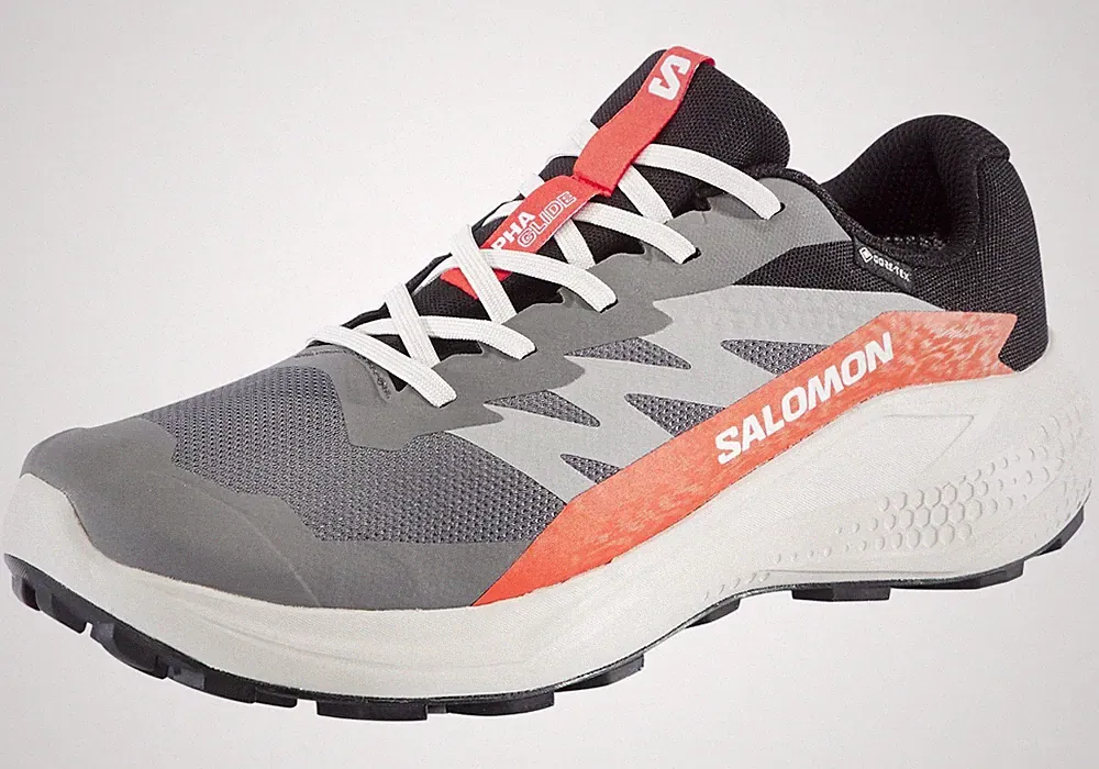SALOMON ALPHAGLIDE GORE-TEX Laufschuh wasserdicht , Gr. 43