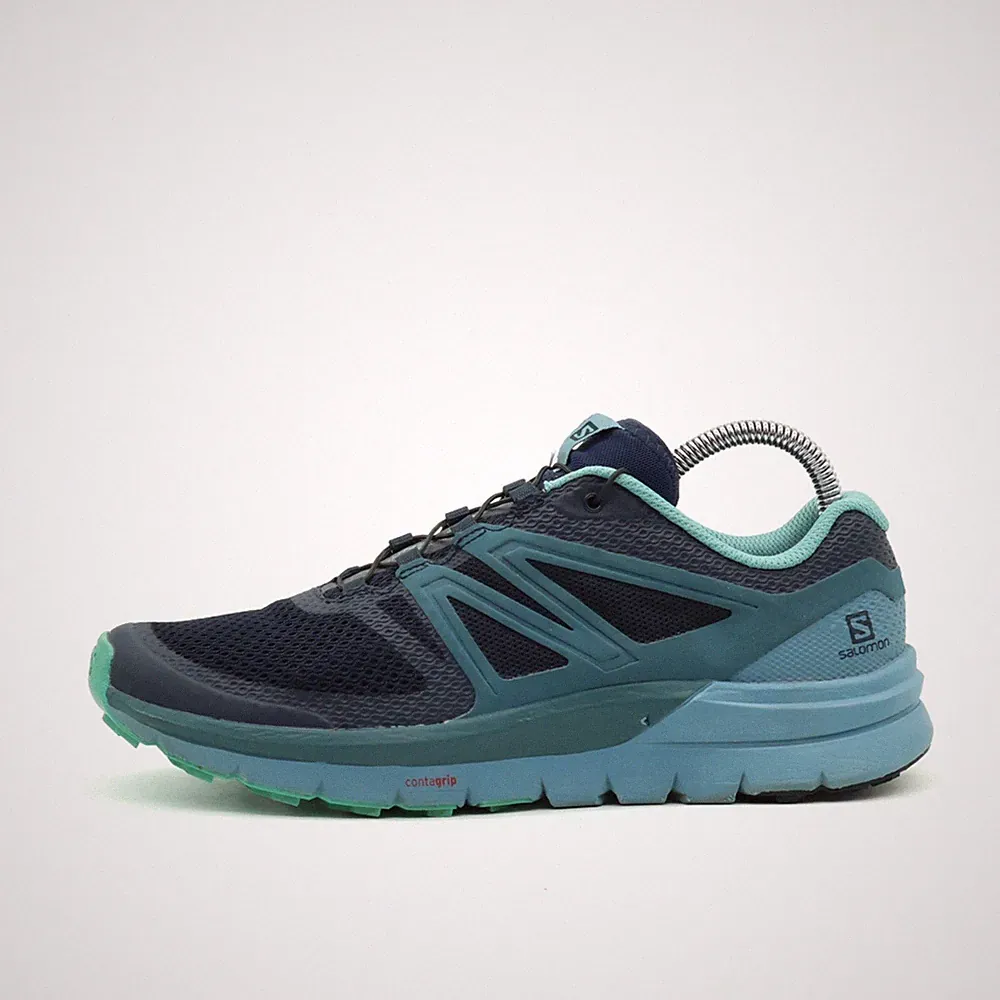 Salomon Herren Sense Max 2 Sneaker EU 40 2/3 Blau Türkis 407452 Trailrunning