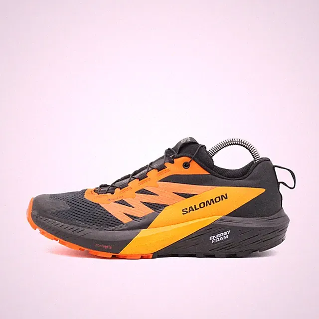 Salomon Herren Sense Ride 5 Laufschuhe EU 42 Schwarz/Orange 471473