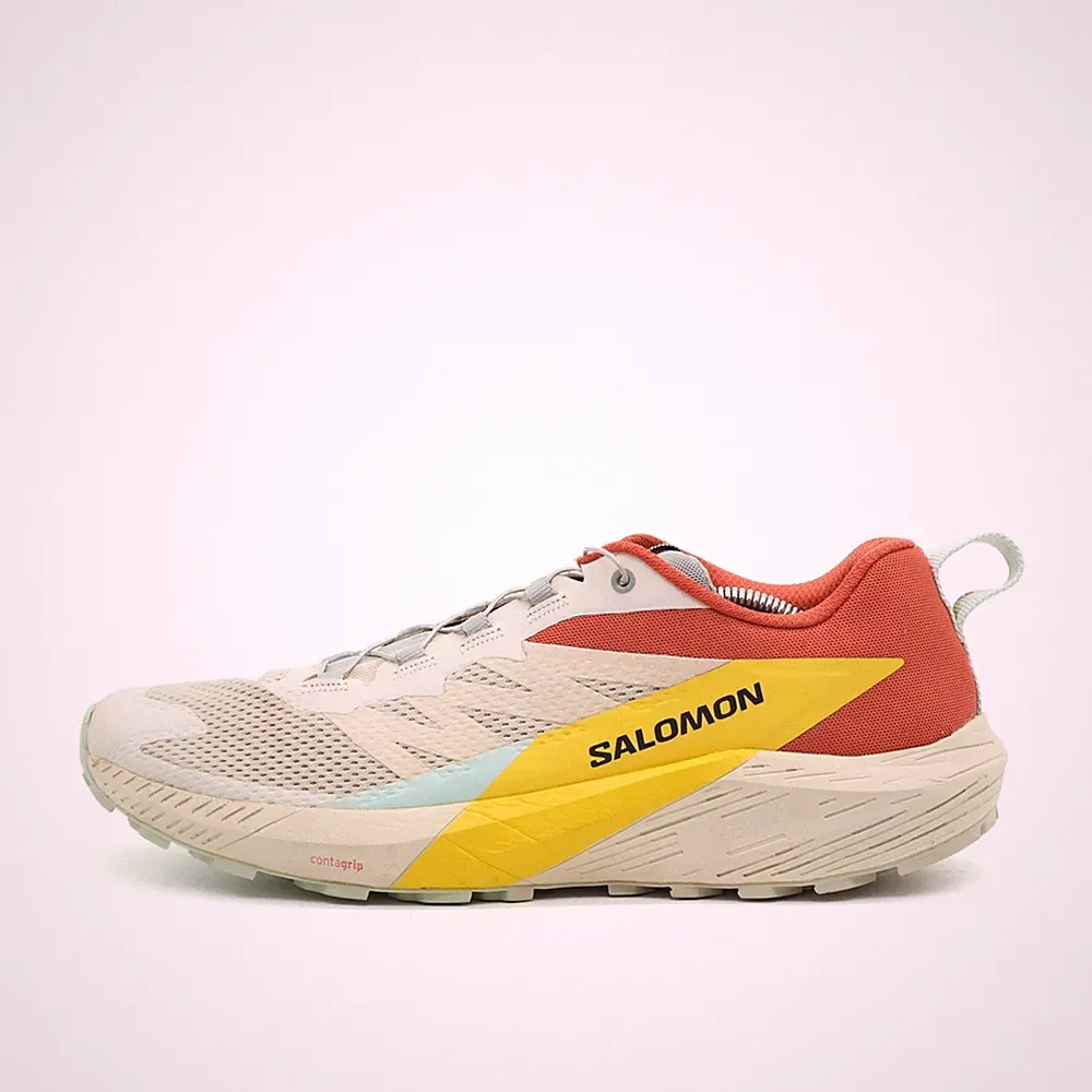 Salomon Herren Sense Ride 5 Laufschuhe Mesh Low-Top Trailrunning-Schuhe EU 44⅔