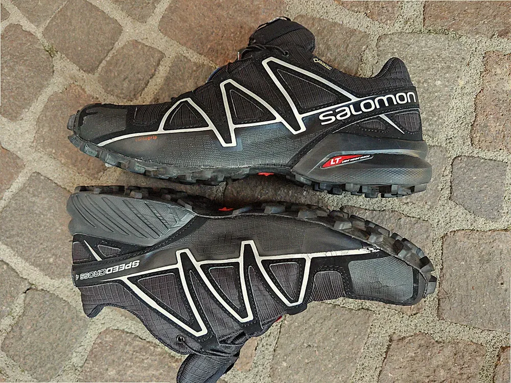 Salomon Herren Speedcross 4 Gore-tex Traillaufschuhe schwarz