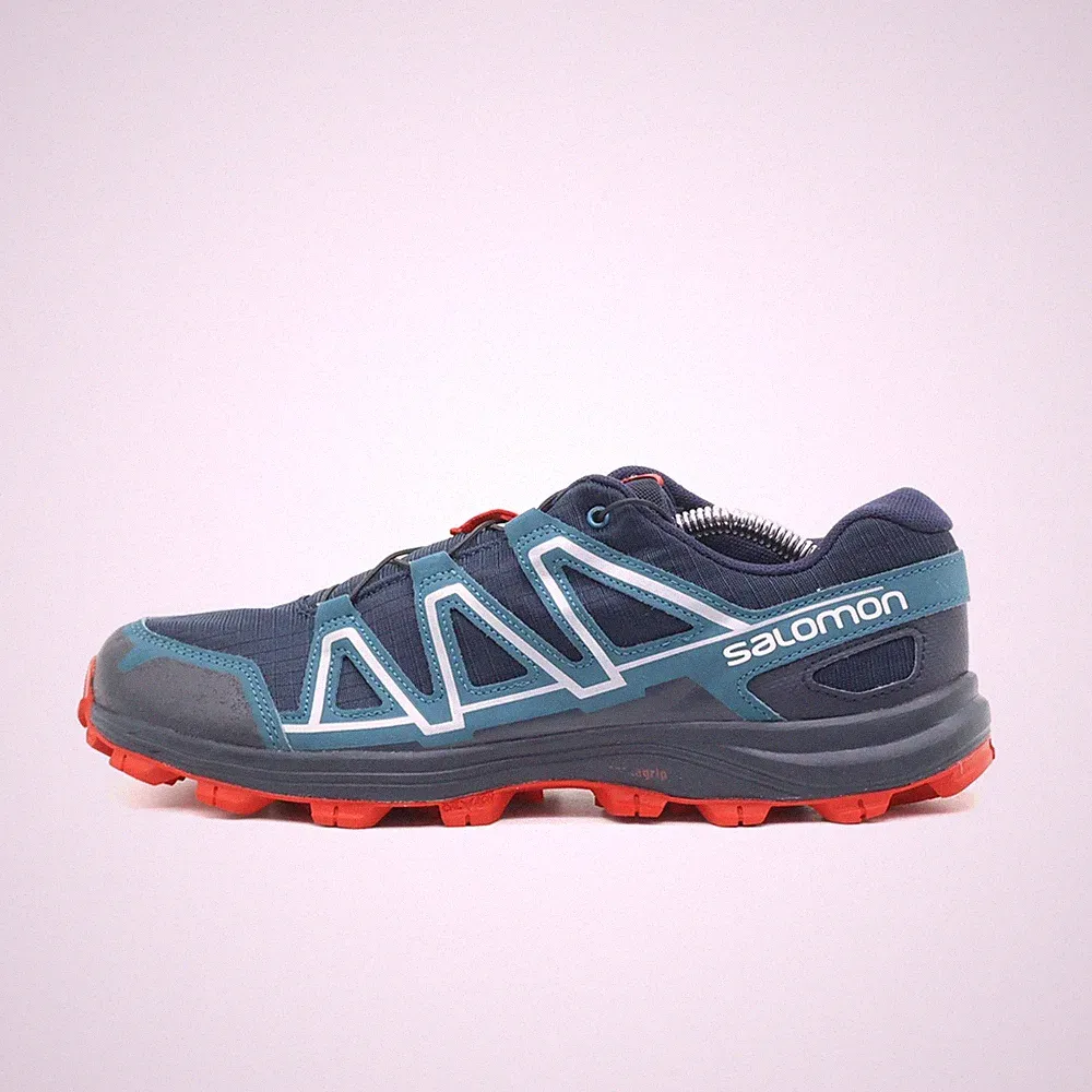 Salomon Herren Speedcross 4 GTX Laufschuhe blau-rot Trailrunningschuhe EU 40 2/3
