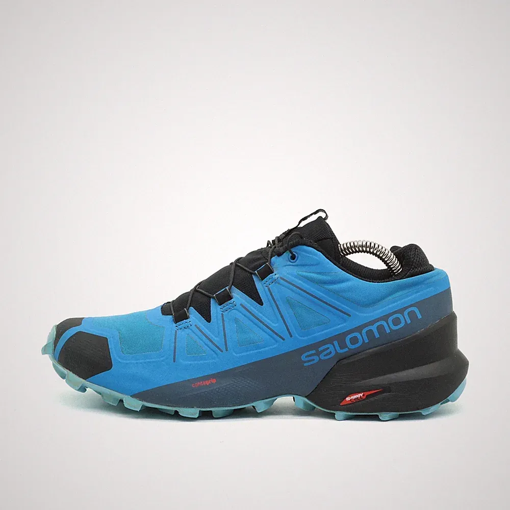 Salomon Herren Speedcross 5 Laufschuhe EU 41 1/3 Blau Schwarz 4113