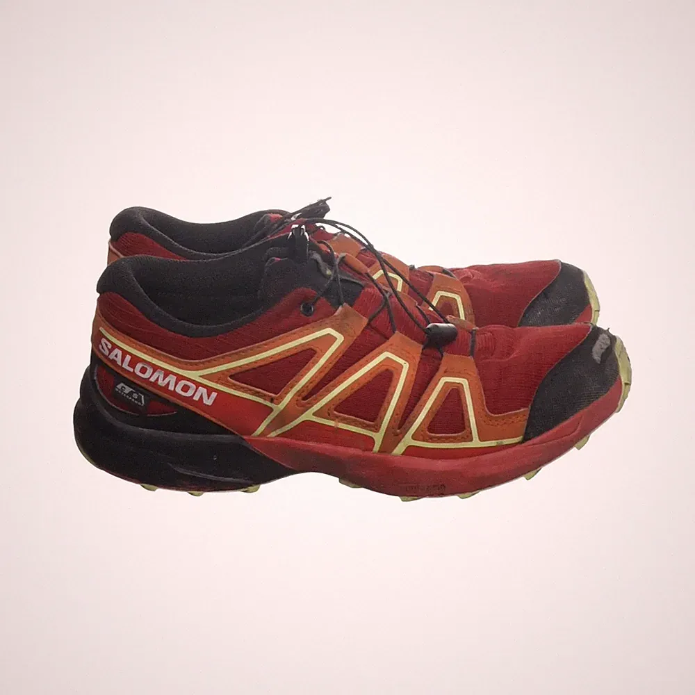 Salomon, Laufschuhe, Größe: 37, model: speedcross, Rot/Gelb/Schwarz, Herren #PlO